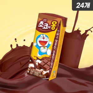 초코에몽 190ml, 24개