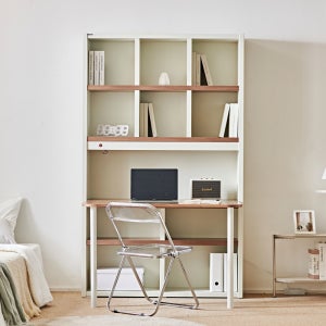 동서가구 프라임 1200 정면 책상 책장 세트 DF908134