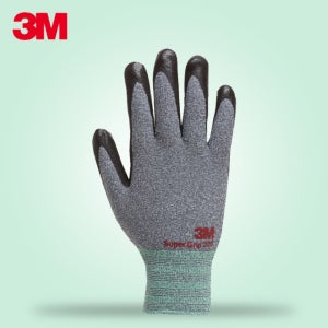 3M 장갑 슈퍼그립 200 내오일 작업 코팅 안전 장갑 택배 포장 배달 전기