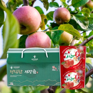 [국내산] 정직한 사과즙 사과생즙 100ml 30포 산지직송