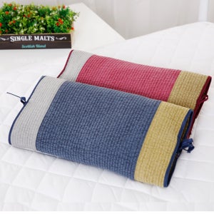 이중 끈 골지 편백나무베개