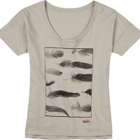 버튼 여성용 미첼 슬러치 스쿱 반팔티 BURTON WOMENS MICHEL SLOUCHY SCOOP - DOVE HEATHER[스노우보드,스트릿웨어]