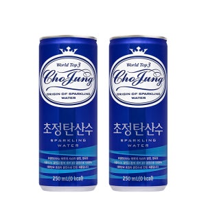 초정탄산수 플레인 250ml X 60캔