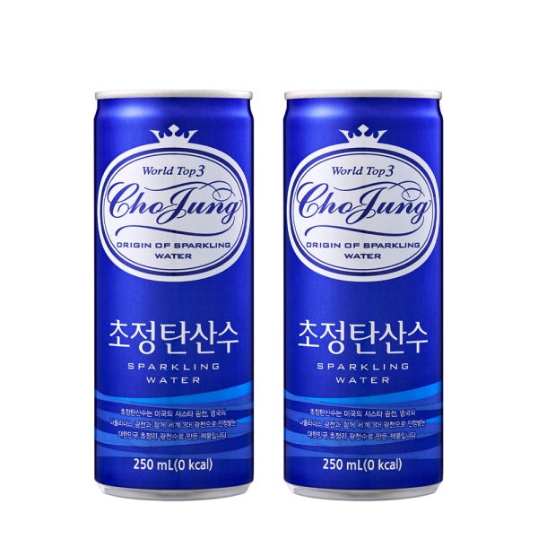 초정탄산수 플레인 250ml X 60캔