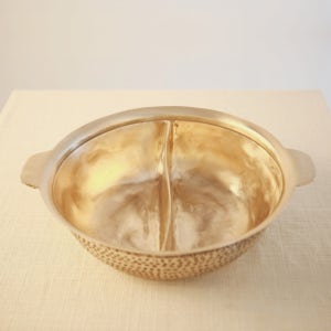 우리놋 방짜유기 반반 샤브 직화 냄비 31CM