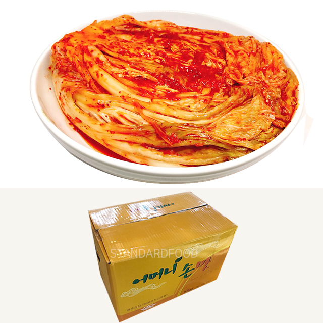 스탠다드 어머니손맛김치 포기김치 식당 업소용 중국산김치 10kg 배달반찬