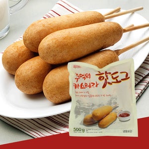 추억의 카스테라 핫도그 500g