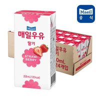 매일 멸균우유 딸기 200ml 24팩