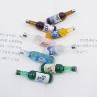 미니어쳐 소주 맥주 1P/ 인테리어소품/ 납골당 소품