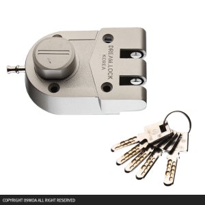 현관문 보조키 방화문 (일자키) 잠금장치 현관 시거장치