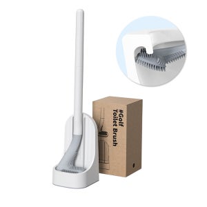 실리콘 변기솔 (변기 화장실 청소 브러쉬)