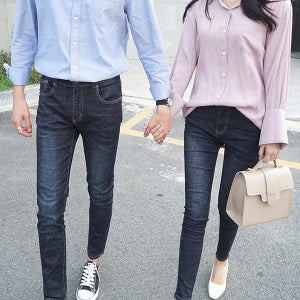 [BO-7 NA1003]25,000장 돌파(남/여 커플)헤밍웨이 스키니진BO-7 NA1003