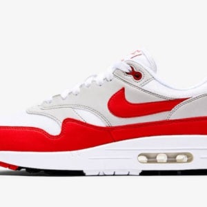 맥스1 OG 애니버서리 흰빨,나이키 에어 맥스 1 30th 유니버시티 레드Nike Air Max 1 OG 30th Anniversary Red,908375-103
