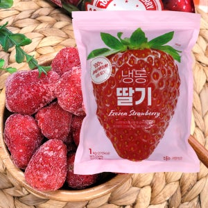 냉동 딸기 1kg