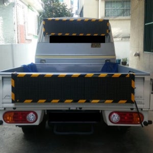 [간편설치]차량용LED전광판 스위치+리모콘 만능형 1260x300화물트럭 렉카차 안전용품