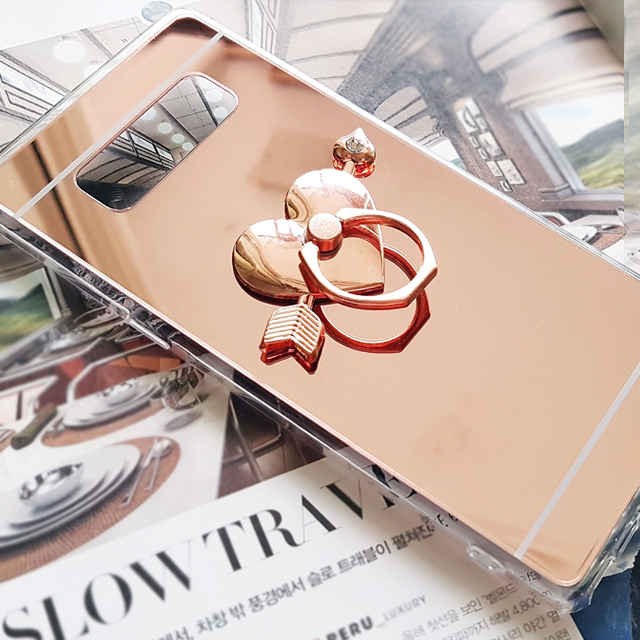 <b><p>Galaxy Note Cubic Smart Ring Mirror Case</p></b><b><p>ギャラクシーノート8キュービックスマートリングミラーケースs8、iPhone 8特異</p></b><br /><br /><p align='center'>