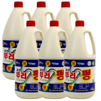 유안 뚜러펑 2L x6개(한박스)1L 배수구세정제 악취제거 펑크린 트래펑 배수관청소