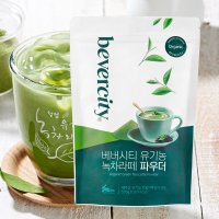 세미 유기농 녹차라떼 500g