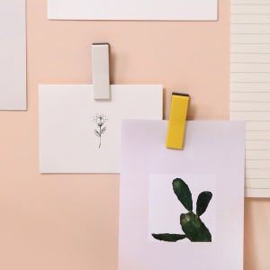 롱 마그넷 클립 냉장고 자석 집게 세트