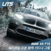 BMW X5 (F15)전용 M스타일 유광 블랙 키드니 그릴 (2pcs)