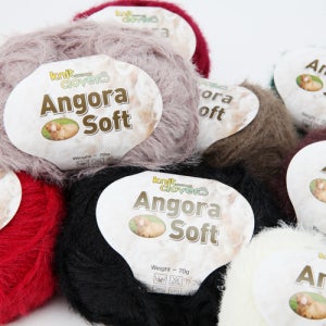 앙고라소프트(10+1) 뜨개실 털실 뜨개질실 목도리 겨울실
