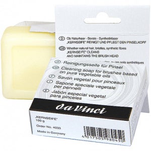 9500 다빈치 GD4033 붓크리너 붓세척 비누 100g (종이케이스)