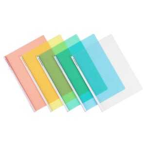 문화산업 레일 클리어 홀더 둥근 쫄대 화일 F490A-7 10입 쫄대화일 문서 서류 정리