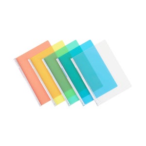 문화산업 대용량 레일 클리어 홀더 둥근 쫄대 화일 F490D-7 10입 쫄대화일 문서 서류 정리