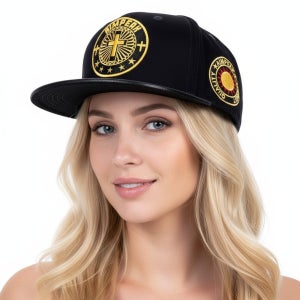 에임피크 S99 명품모자 남녀공용 십자 골드자수 스냅백 aimpeak 빅사이즈 커플 선물