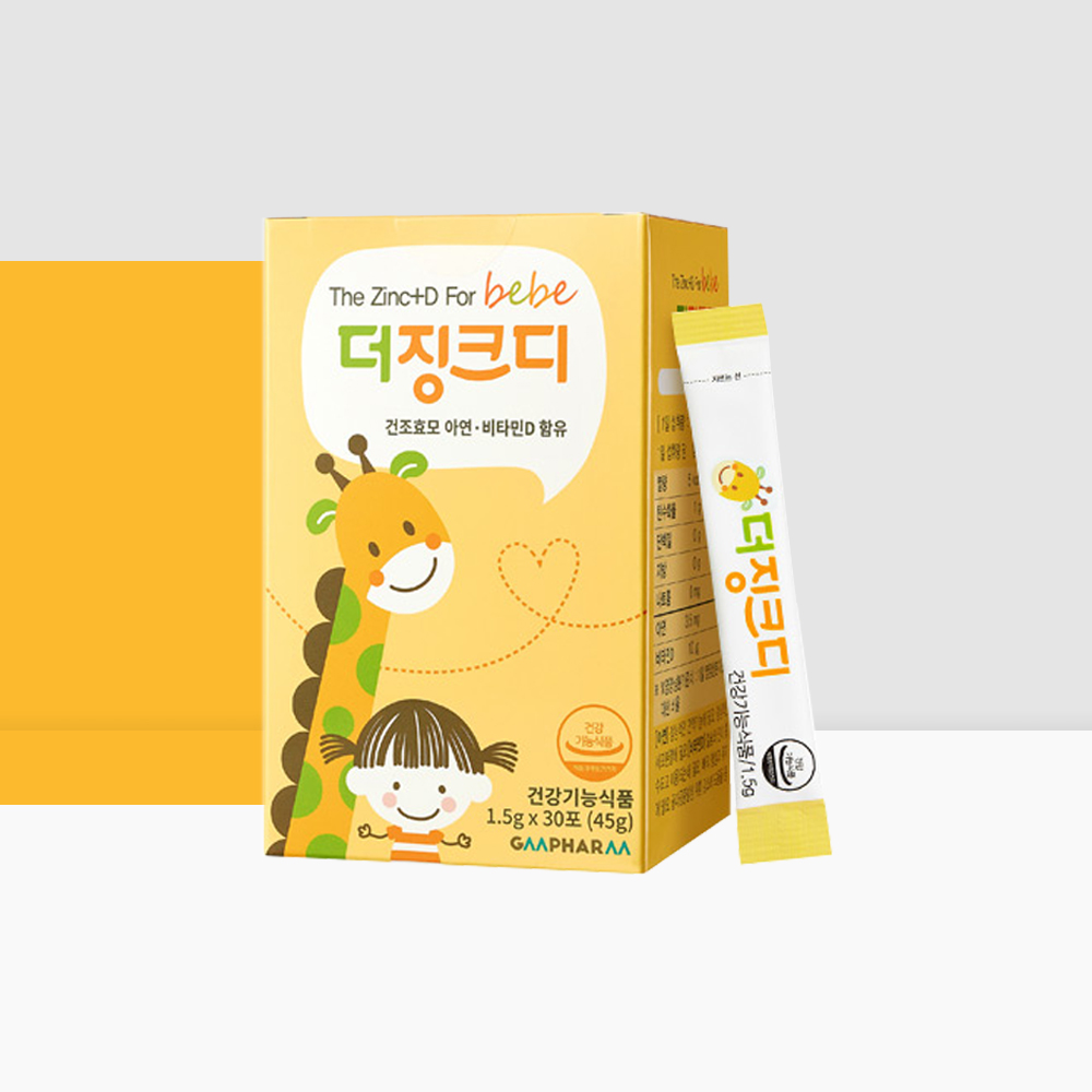 <b>더징크디</b> 30포 / 아연 비타민D