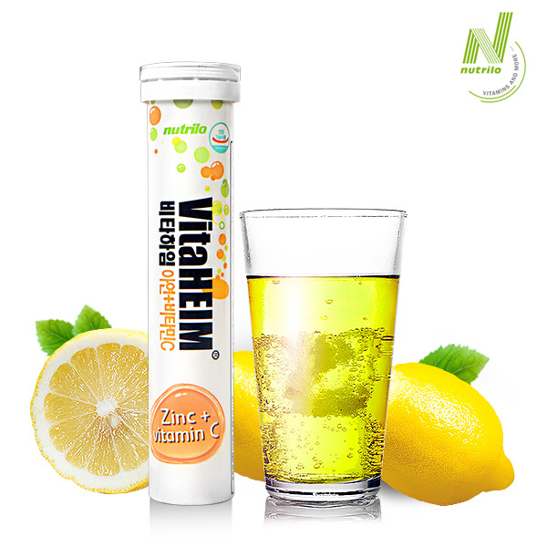 비타하임 발포 아연 비타민C 20정 10통