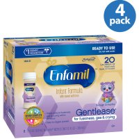 Enfamil Gentlease baby formula 2floz 20 Calorie Plastic Nursette Bottles 엔파밀 젠틀리스 액상 분유 2floz 6개입 4팩