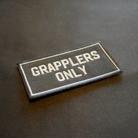 [주짓수패치] GRAPPLERS ONLY 패치