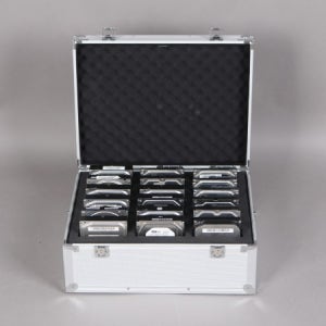 Aluminum Case 알루미늄가방 알루미늄박스 알루미늄주문제작 맞춤제작 알루미늄 하드디스크 보관함 알루미늄 케이스 HDD18