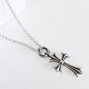 십자가은목걸이 925실버 체인 남자은목걸이 줄 순은necklace