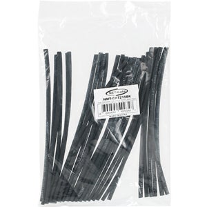 열수축튜브 2mm 블랙 30개 수축고무 KW-NMT-CHT215BK