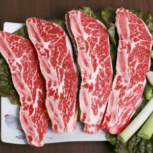 미국산 LA갈비 2kg 구이 찜용 캠핑용 소고기 미국산 소갈비