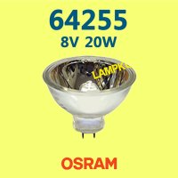 오스람 64255 8V 20W MR11 OSRAM G4 할로겐램프