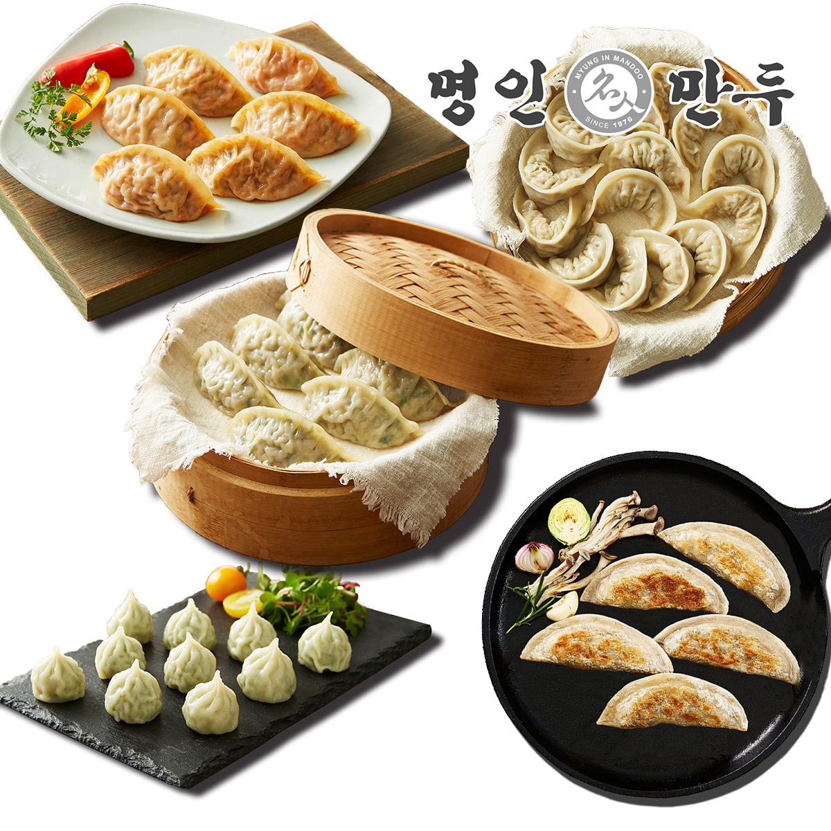 명인갈비만두 제품 이미지