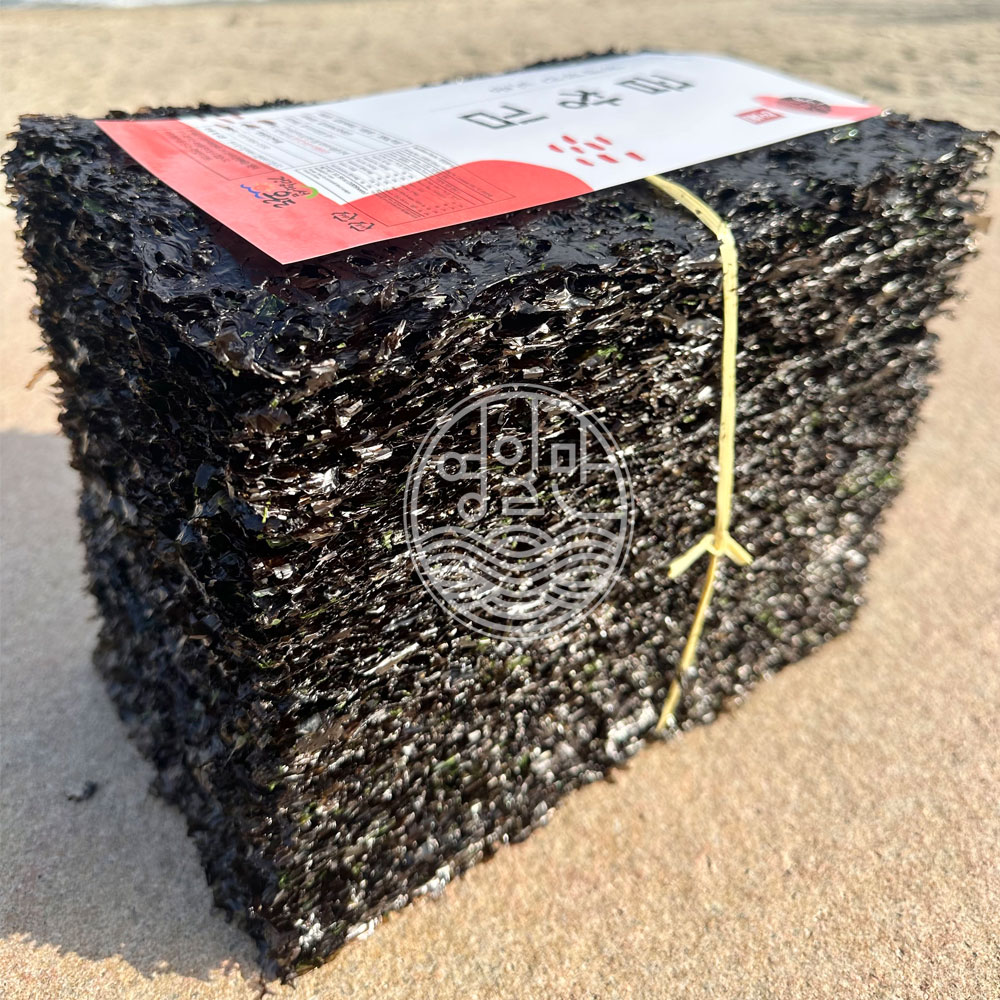 햇김 첨가물없는 곱창김 완도 신안 곱창돌김 100장 <b>선물</b>세트