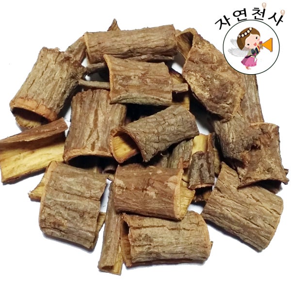 야생 직접채취 깨끗한 손질 예덕나무껍질300g 예덕나무가지,잎,목, 자연건조