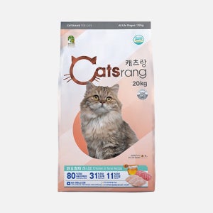 NEW 캐츠랑 전연령 20kg 대용량 고양이 사료