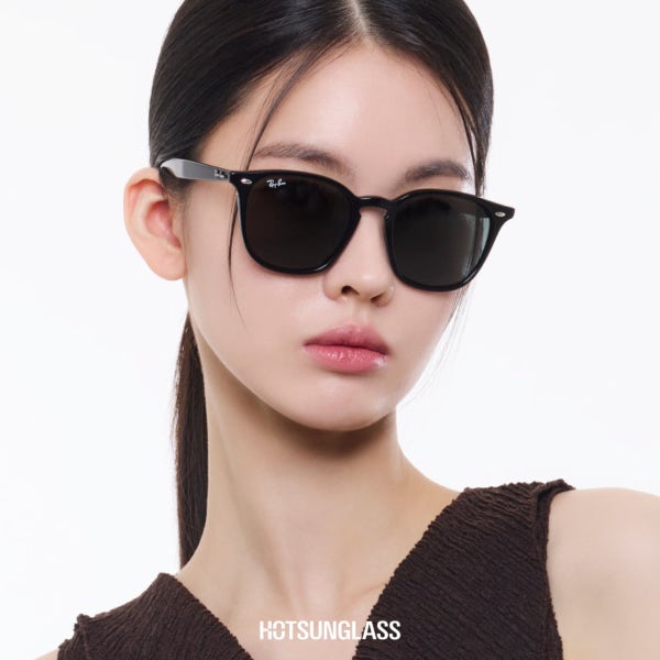 [슈퍼적립] 레이벤 선글라스 RB4258F RB4259F 남자 여자 가벼운 아시안핏 뿔테