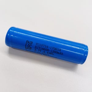 보호회로 18650 리튬이온 배터리 1200mah