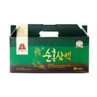 정성농장 순한 홍삼액 30포 1상자(90mlx30개입) 단맛과 첨가물 없는 순수홍삼