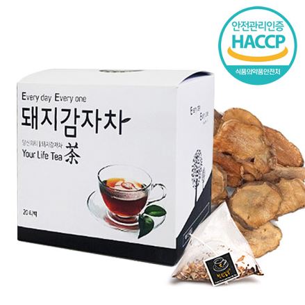 에스엠팜 착한농부 돼지감자차 고급티백 1g x 20개입