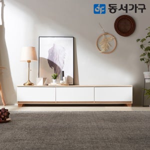 동서가구 미휴 스칸딕 거실장 티비다이 서랍장 1600, 메이플화이트
