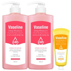 바세린 핸드크림 500ml 2개+60ml 1개