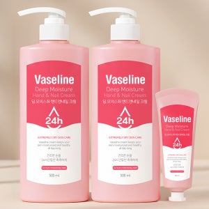 바세린 핸드크림 500ml 2개+60ml 1개