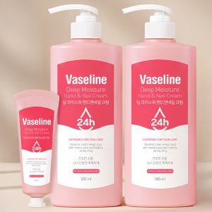 바세린 핸드크림 500ml 2개+60ml 1개